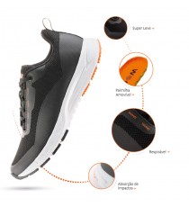 WOCK Reblast Cinza- Sapatilhas de Trabalho