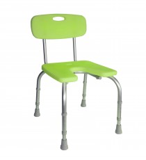 Cadeira De Poliban Com Abertura Verde